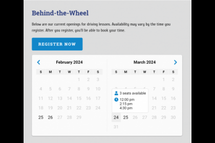 View Schedule